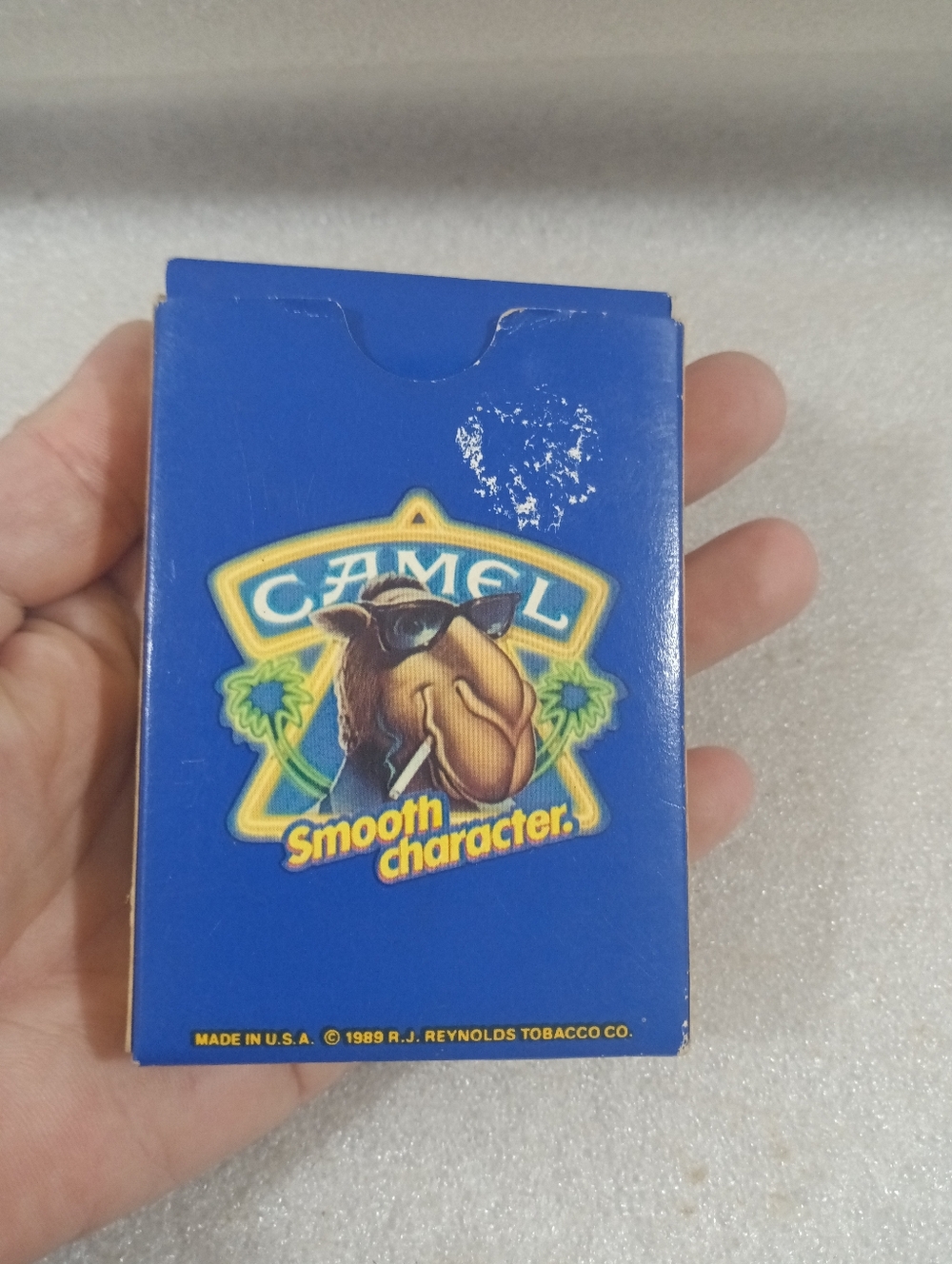 Vintage Joe Camel Cigarette Advertising Playing Cards Deck 1989 New